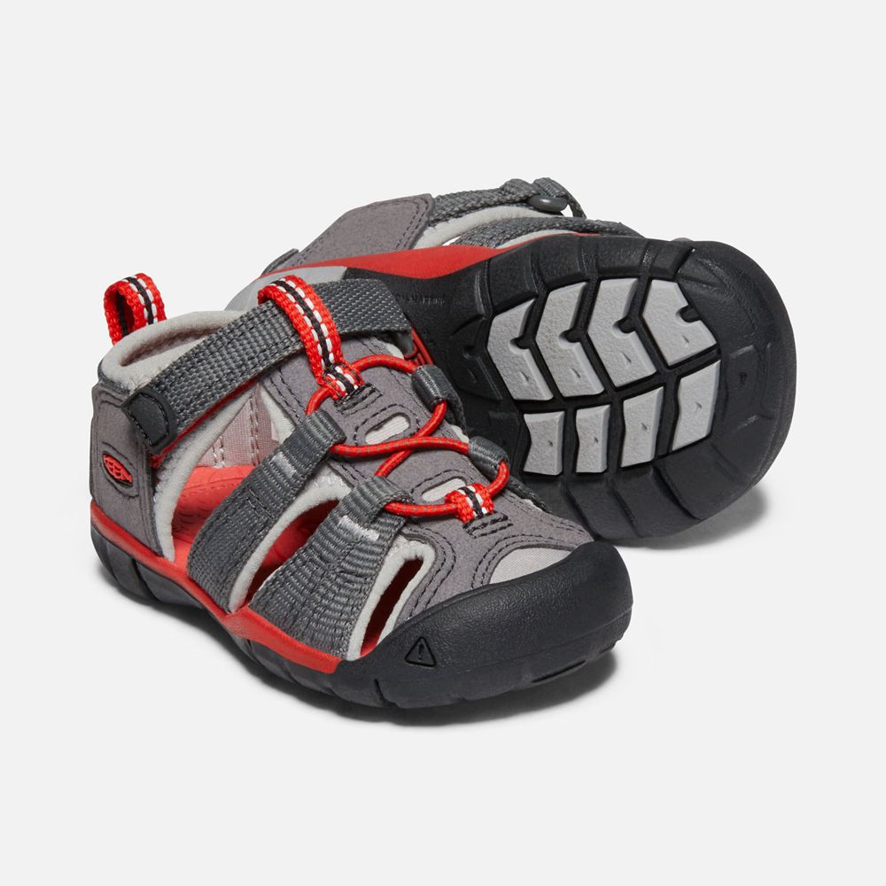 Keen Sandaler Barn Mörk Grå - Seacamp Ii Cnx - 057218FCQ